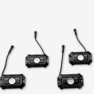 Black LED Rock Lights